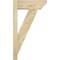Ekena Millwork Traditional Slat Rough Sawn Outlooker, Douglas Fir, 6"W x 16"D x 28"H OUT06X16X28TRA06RDF - alternate 4